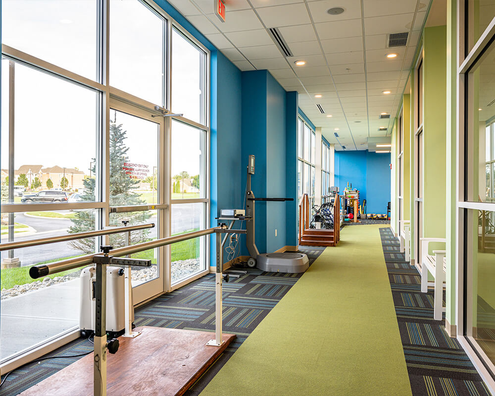 therapy equipment at the advanced therapy center