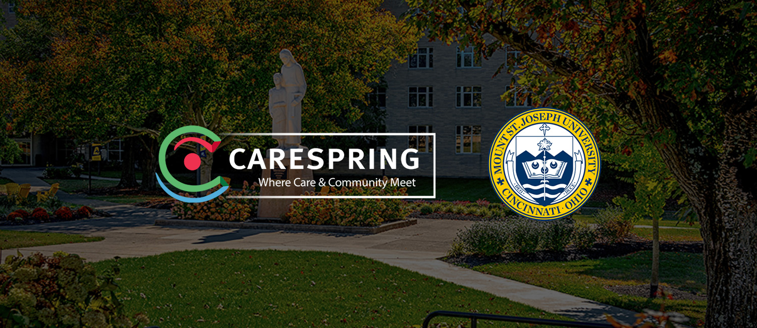 Carespring and Mount St Joesph logo